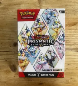Pokemon TCG Scarlet & Violet—Prismatic Evolutions Booster Bundle 6 Packs - Image 1