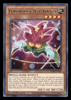 Yugioh Performage Hat Tricker #GEIM-EN038 Genesis Impact LP - Image 1