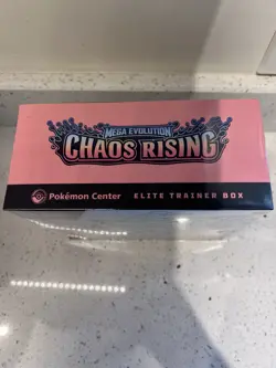 Pokemon Center Elite Trainer Box ETB Chaos Rising - Image 3