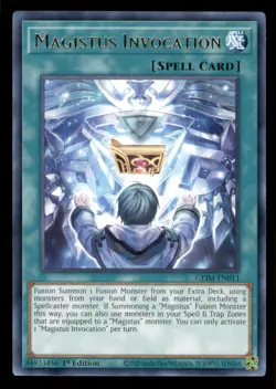 Yugioh Magistus Invocation #GEIM-EN011 Genesis Impact LP - Image 1