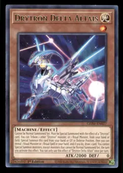 Yugioh Drytron Delta Altais #GEIM-EN027 Genesis Impact LP - Image 1