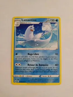 Carte Pokemon - Lamantine 034/196 - Origine Perdue EB11 - Image 1