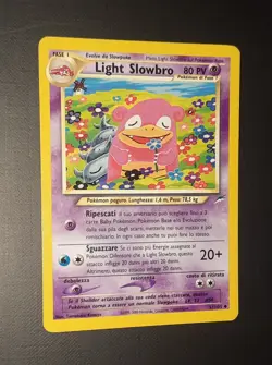 Carte Pokemon Light Slowbro 51/105 Neo Destiny Non Comune Ita Ink Komiya A18 - Image 1