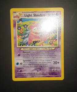 Carte Pokemon Light Slowbro 51/105 Neo Destiny Non Comune Ita Ink Komiya A18 - Image 3