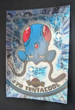 TENTACOOL HOLO FOIL POKEMON TOPPS SERIE 1 CARTE 1999 ITA - PACK FRESH MINT - Image 1