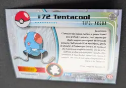 TENTACOOL HOLO FOIL POKEMON TOPPS SERIE 1 CARTE 1999 ITA - PACK FRESH MINT - Image 2