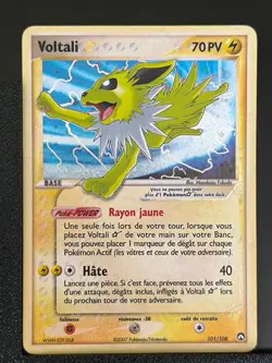 Carte Pokemon Voltali Gold Star 101/108 GDP Gardiens Du Pouvoir Bloc EX - Image 1