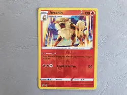 Carte Pokemon EB02 Clash des Rebelles 028/192 Arcanin PV130 - REVERSE RARE - FR - Image 1