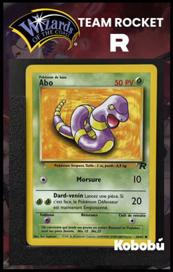 Carte Pokemon Abo 56/82 Edition 2 Team Rocket Wizards 1 - Image 1