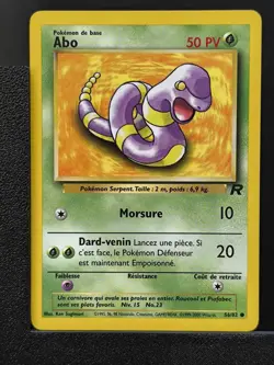 Carte Pokemon Abo 56/82 Edition 2 Team Rocket Wizards 1 - Image 2