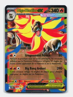Carte Pokemon Mega-Nemelios EX 015/086 ME4 Chaos Ascendant CRI FR - Image 1
