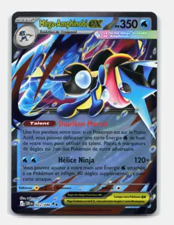 Carte Pokemon Mega-Amphinobi EX 022/086 ME4 Chaos Ascendant CRI FR - Image 1
