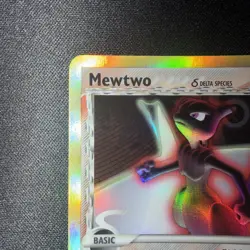 Carte Pokemon Mewtwo 12/113 Holo Ex Especes Delta Bloc EX 🇫🇷 - Image 2