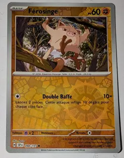 Ferosinge 098/191 Reverse Holo – FR – Carte Pokemon – + 5 cartes offertes - Image 1