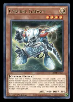 Yugioh Cyberse Gadget #GEIM-EN037 Genesis Impact LP - Image 1