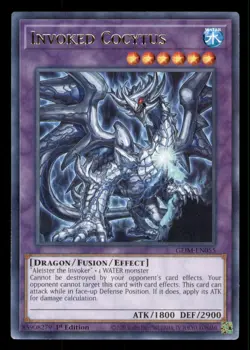 Yugioh Invoked Cocytus #GEIM-EN055 Genesis Impact LP - Image 1