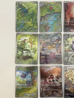Pokemon Card 151 AR Full Complete Set of 18 Japanese sv2A Art Rares - Image 2