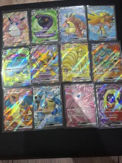 Pokemon Card 151 Pokemon SR Full Complete set of 12 Japanese - Image 1