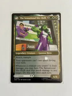 2026 MTG Marvel Jennifer Walters Sensational She-Hulk 18 Regular M NM Pack Fresh - Image 2