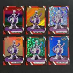 Mewtwo (150) - 2025 - Full House - Pokemon Kanto - All 6 Holo Variants - Image 1