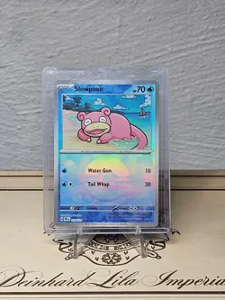 SLOWPOKE Pokeball & Masterball Reverse Holo 018/131 2025 Prismatic Evolution - Image 1