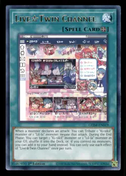Yugioh Live Twin Channel #GEIM-EN019 Genesis Impact LP - Image 1