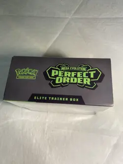 2026 Pokemon TCG: Mega Evo Perfect Order Elite Trainer Box Factory Sealed New - Image 3