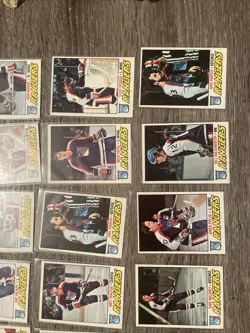38 X New York Rangers Vintage Hockey 🏒 Card Lot 1977 Topps 🔥NHL - Image 5
