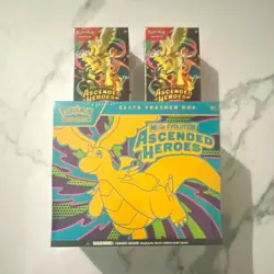 Pokemon TCG Mega Evolution Ascended Heroes Elite Trainer Box + 2 Booster bundles - Image 1