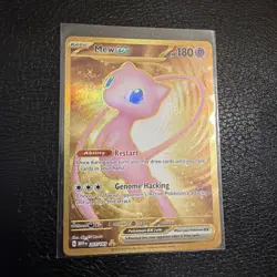 Pokemon TCG Mew ex 205/165 - Scarlet & Violet 151 - Hyper Rare Gold Holo - Image 1