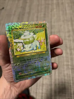 Pokemon Bulbasaur 68/110 Legendary Collection Reverse Holo (creased). - Image 2