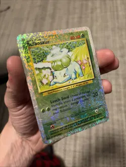 Pokemon Bulbasaur 68/110 Legendary Collection Reverse Holo (creased). - Image 3