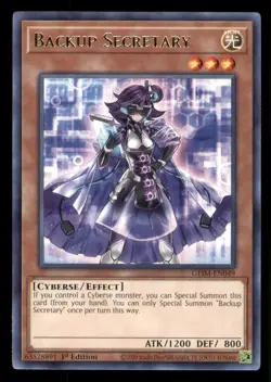 Yugioh Backup Secretary #GEIM-EN049 Genesis Impact LP - Image 1