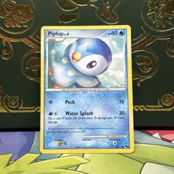Piplup Pokemon TCG POP Series 6 15/17 60 HP English 2007 NM - Image 1