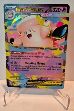 Mega Clefable ex 031/088 Double Rare Perfect Order Pokemon Holo NM - Image 1
