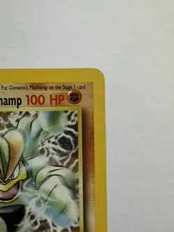 Pokemon Giovanni's Machamp 6/132 Holo Rare Unlimited Gym Challenge NM - Image 4