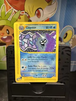 The Pokemon Company Pokemon TCG Cloyster 10/165 Expedition Rare Regular ENG 80HP - Image 1