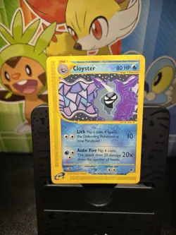 The Pokemon Company Pokemon TCG Cloyster 10/165 Expedition Rare Regular ENG 80HP - Image 5