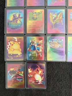 Lot Of 26 Pokemon Iridescent Foil Fan Art Cards - Image 4