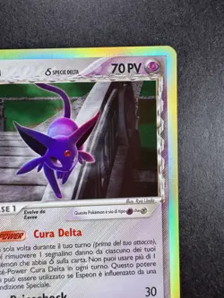 Italian 2006 Pokemon Espeon Delta Species 4/113 EX Delta Species Holo - Image 3