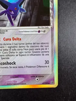 Italian 2006 Pokemon Espeon Delta Species 4/113 EX Delta Species Holo - Image 5