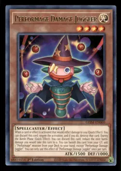 Yugioh Performage Damage Juggler #GEIM-EN060 Genesis Impact LP - Image 1