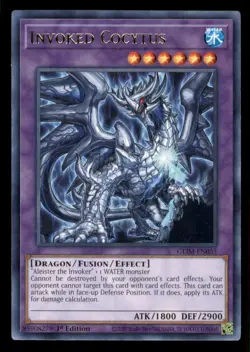Yugioh Invoked Cocytus #GEIM-EN055 Genesis Impact LP - Image 1