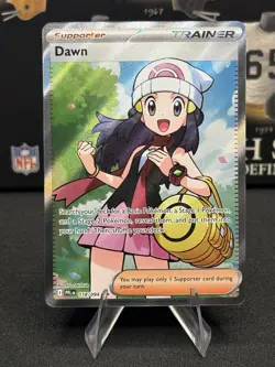 Pokemon TCG: Dawn 118/94 Full Art Holo Trainer Phantasmal Flames Pack Fresh - NM - Image 1