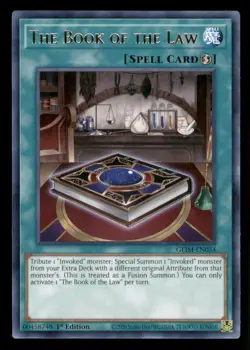 Yugioh The Book of the Law #GEIM-EN054 Genesis Impact LP - Image 1