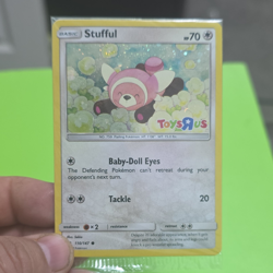 Pokemon TCG Stufful 110/147 Toys "R" Us Promo Stamped English Holo HP70 - Image 1