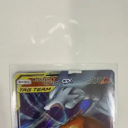 Pokemon TCG Reshiram & Charizard GX 20/214 Unbroken Bonds Ultra Rare Full Art Ex - Image 2