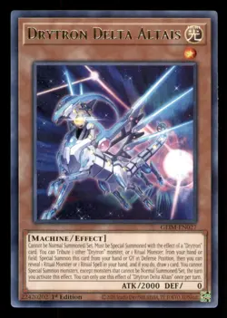 Yugioh Drytron Delta Altais #GEIM-EN027 Genesis Impact LP - Image 1