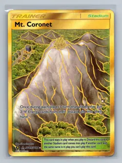 Mt. Coronet SV89/SV94 Pokemon TCG Shiny Holo Rare Hidden Fates: Shiny Vault NM - Image 1