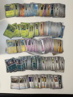 Pokemon Pitch Black ORGANIZED Bulk 500+ C/UC/R (COMPLETE SET) 100+ Reverse Holos - Image 1